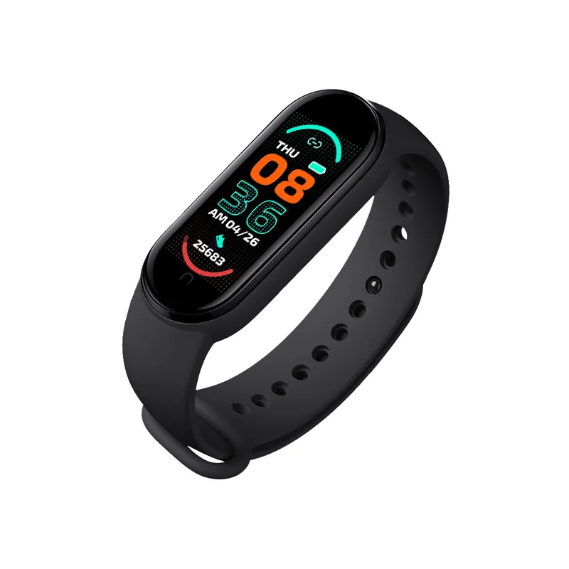 Smart Band Watch Wristband Color Screen Fitness Blood Pressure Heart Rate Tracker Passometer Daily Waterproof Women Men Bracelet