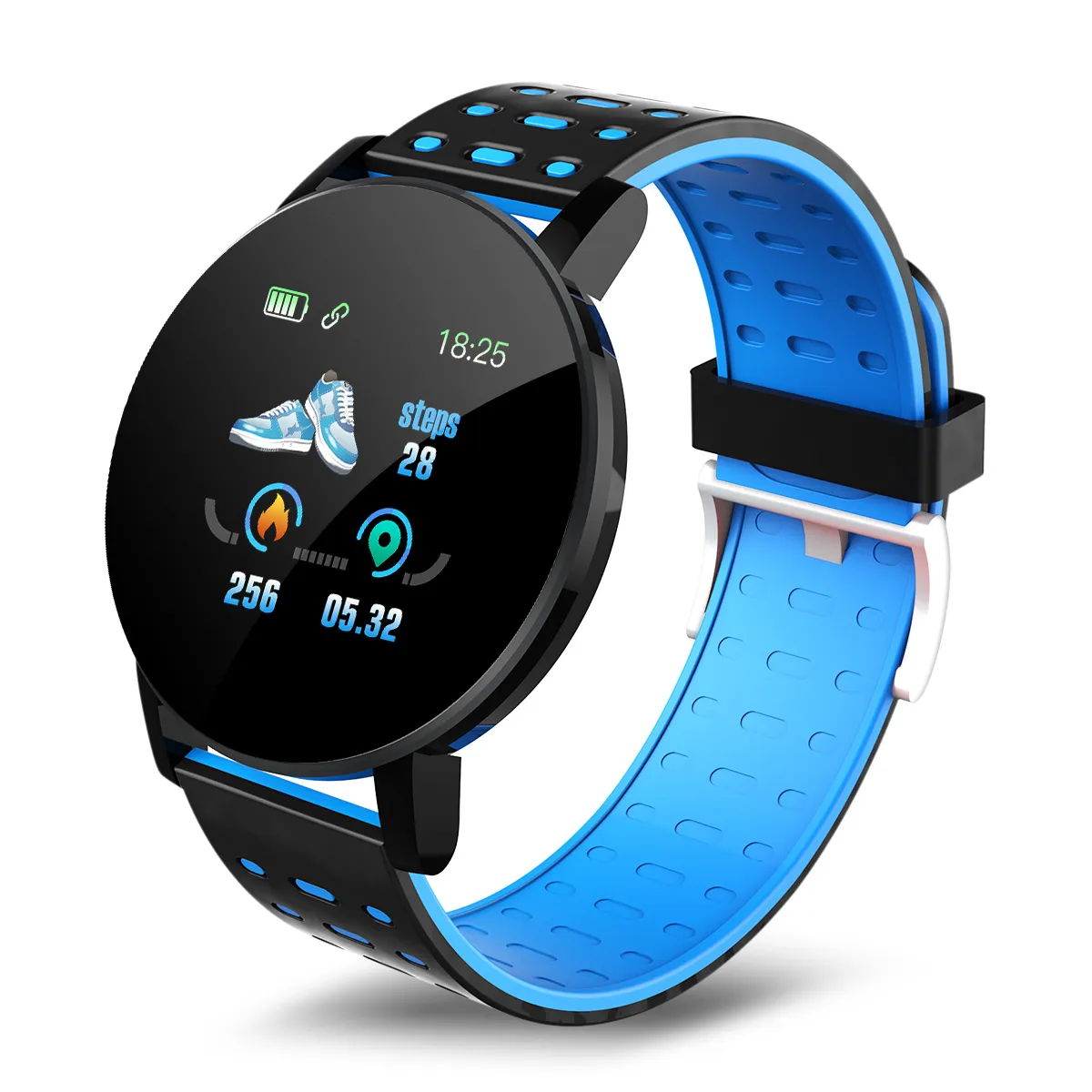 Bluetooth Smart Watch for Men and Women - Blood Pressure Smartwatch and Sport Tracker App