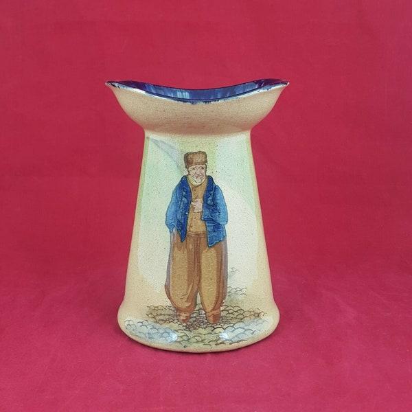 Royal Series Ware Man Vase - Very Rare - (Crack)