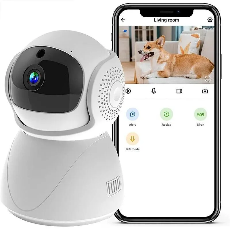 Wireless Wifi Ptz Camera Ip Cctv Security Protector Surveillance Camera Smart Automatic Tracking Baby Monitor