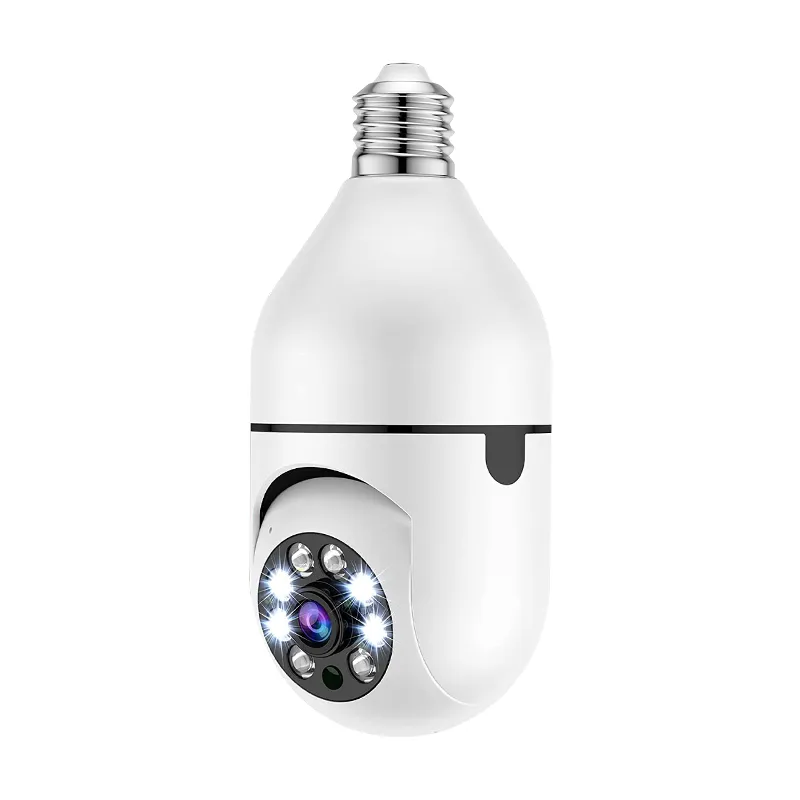 Light Bulb Security Camera 1080p Night Vision Motion Detection Outdoor Indoor Network Security Surveillance Camera