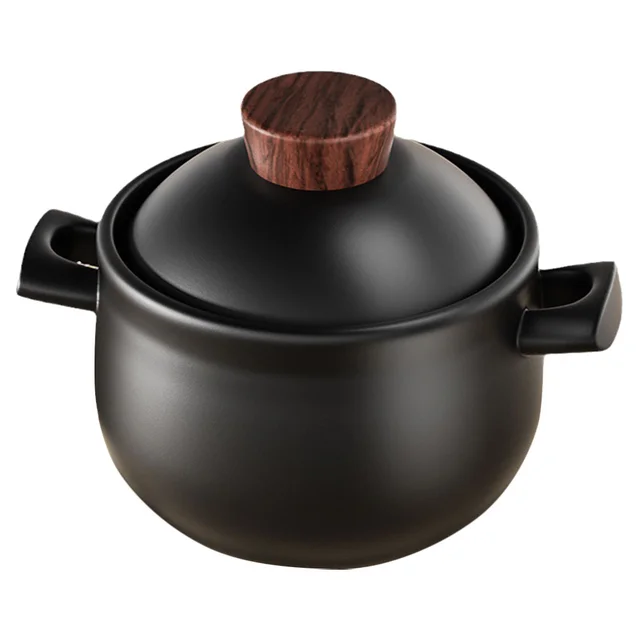 Ceramic Cooking Pot Casserole Non-Stick Cooking Bl...