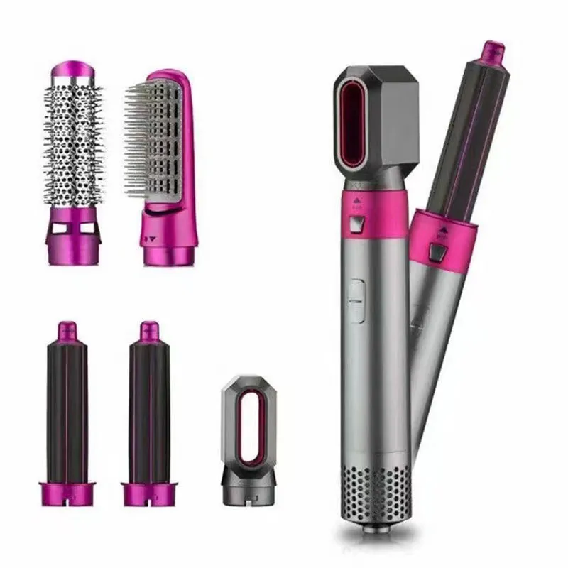 5 In 1 Curling Iron High Quality Hair Dryer Automatic Curling Iron Styling Tool Hot And Cold Air Quick Styling