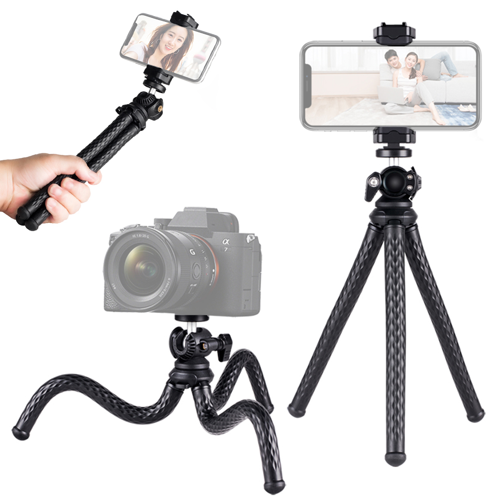 Tabletop Octopus Tripod Stand Phone Tripod Flexibl...