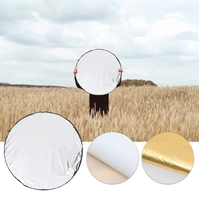 Photography Reflector Photography Light Camera Accessories Folding Polished Board Reflector