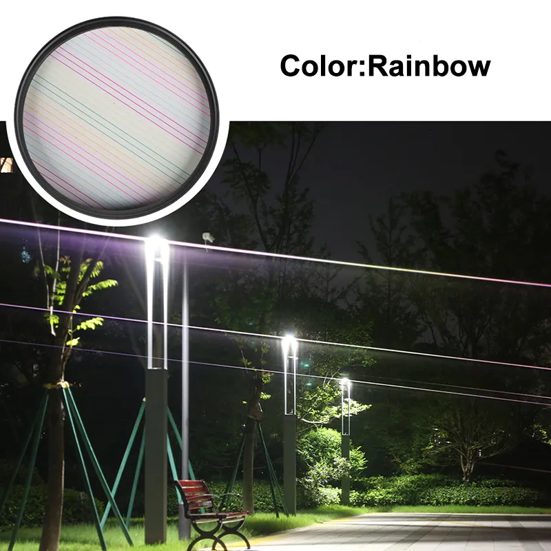 Streak Filters Blue Rainbow Colorful Star Line Str...