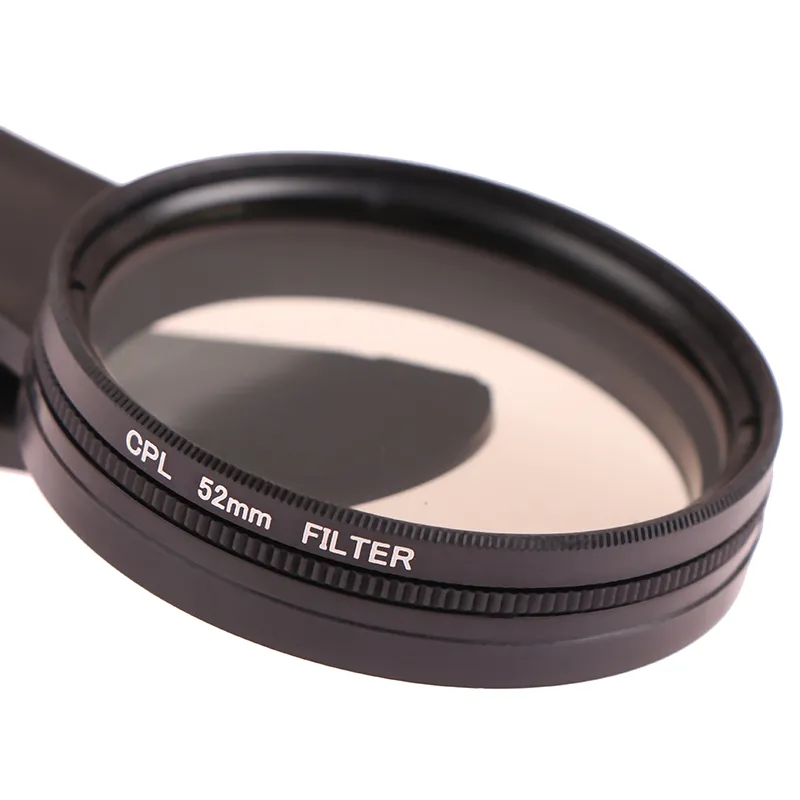 Universal With Clip Portable Professional Phone Polarizer Wide Angle Lens CPL Filter Circular Camera Black Accessories