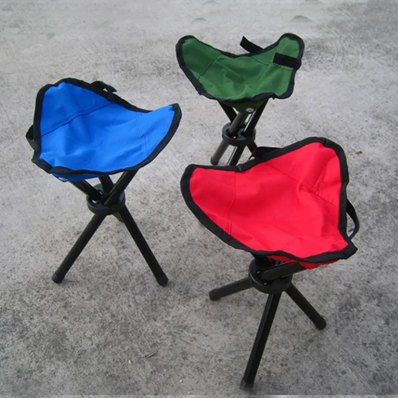 Outdoor Folding Chair Small Stool Portable Fishing Beach Chair Folding Stool