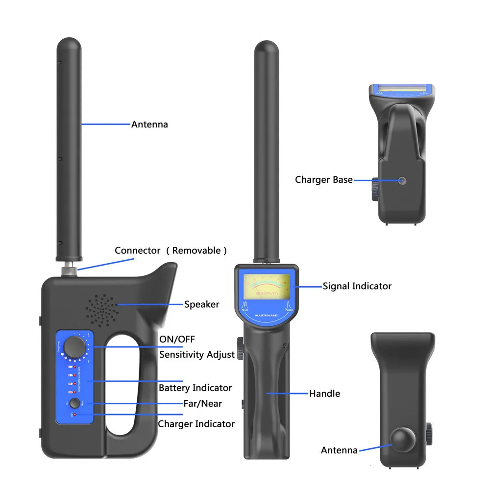 512Hz Fish Finder Locator Receiver for 17mm Camera Sonde.