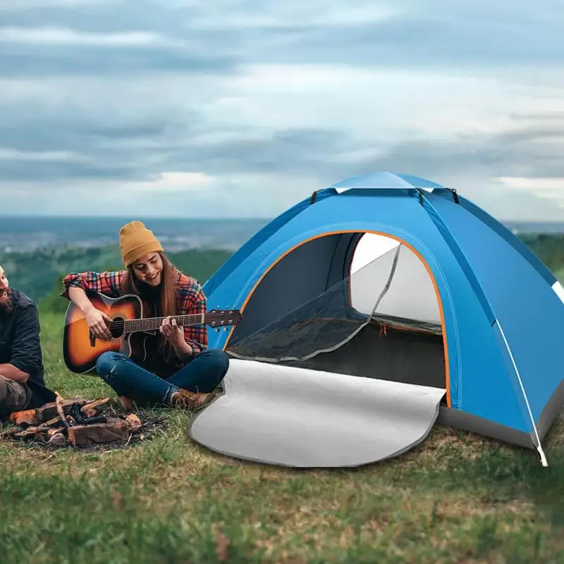 Camping Outdoor Pop Up Tent Automatic Pop Up Camping Tent Windproof 2-3 People Automatic Camping Tent for Camping Adventures