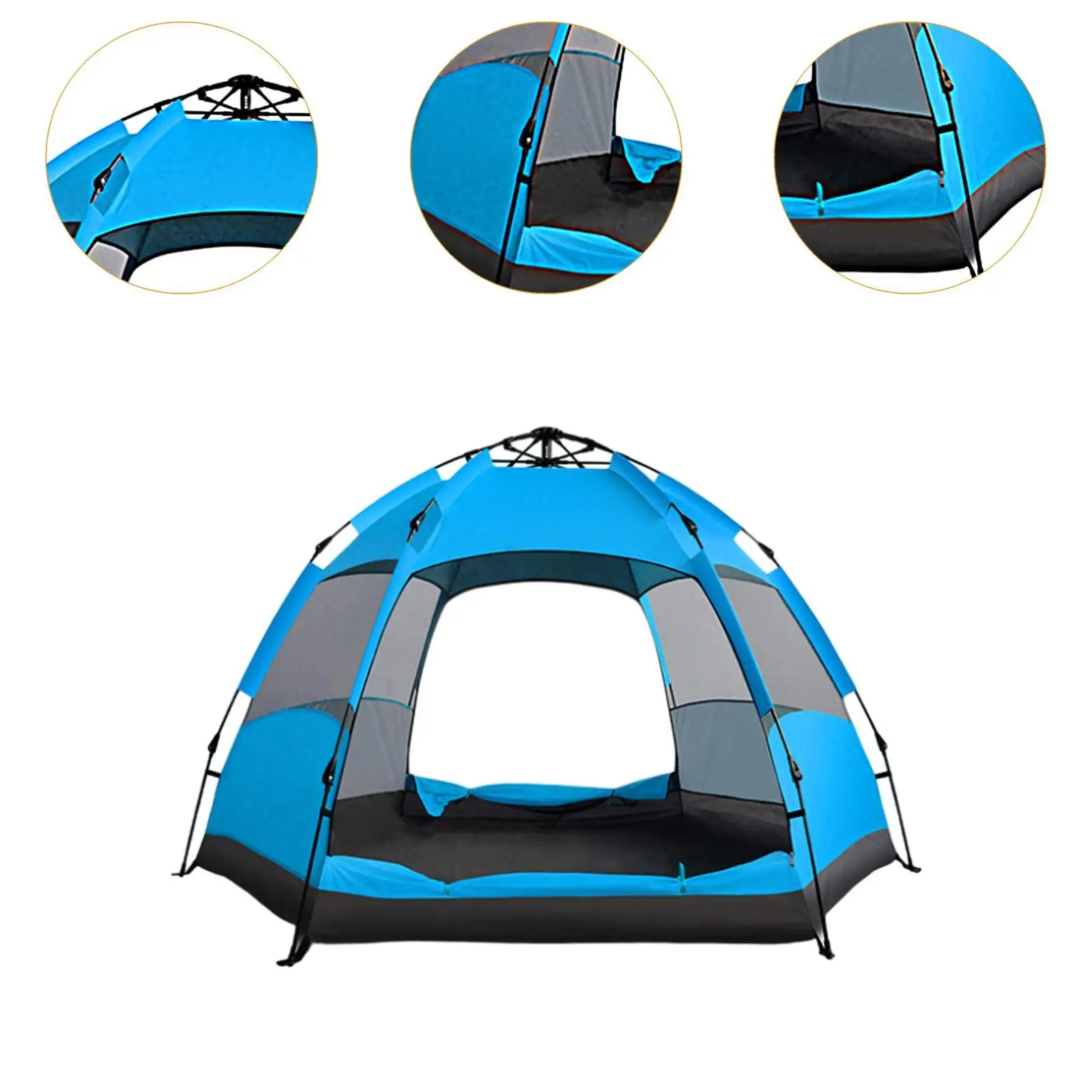 Automatic Camping Tent Stable Quick Assemble up for Fishing Trekking Outings