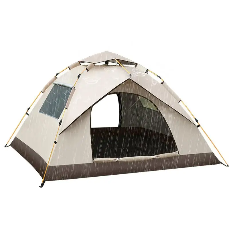 Family Camping Tent Automatic 4 Seasons Waterproof...