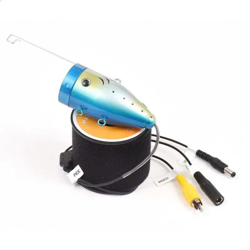 Underwater Fishing Camera with 12 IR LED Lights, Waterproof and with Cables of 15M/30M/50M for Use with a Fish Finder.