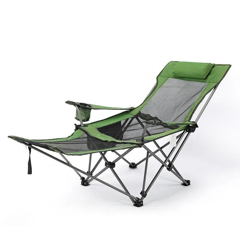 Portable Backrest Folding Lounge Chair that can be Used as a Folding Sofa Bed for Outdoor, Home Siesta or Office Rest.