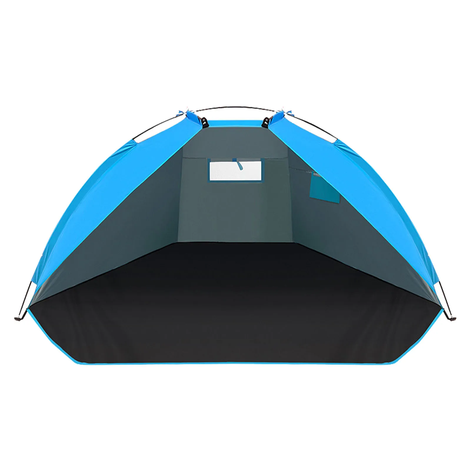 Lightweight Beach Camping Tent with a Large Space, Doubling as a Beach Umbrella with Automatic Sun Protection for Camping and Fishing.