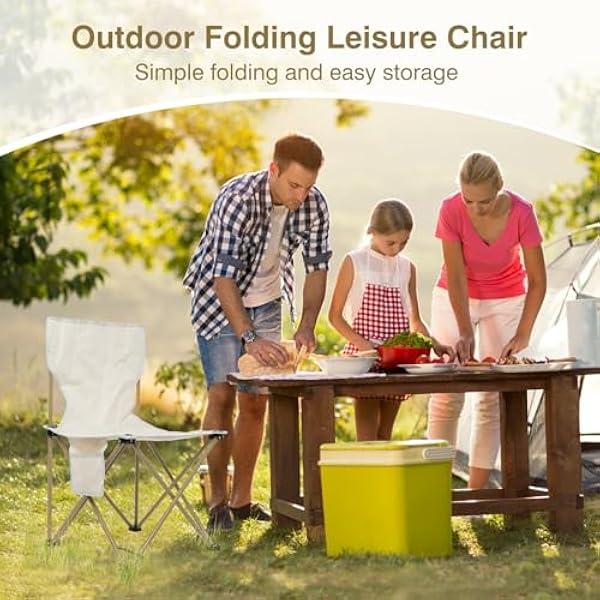 Folding Camping Chair- Portable，Lightweight, Compact, And Folding Chairs Foldable Backpacking Chair - Ultra Durable For Hiking, Beach, Lawn