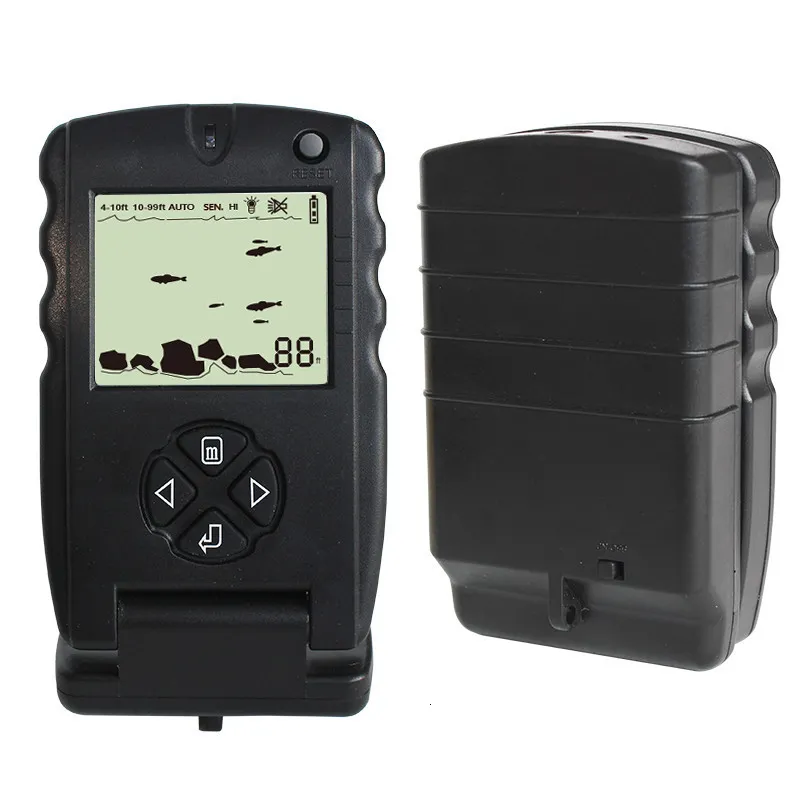 Portable Sonar Fish Finder for Fishing, an Echo Sounder for Fishing Lure Detection.