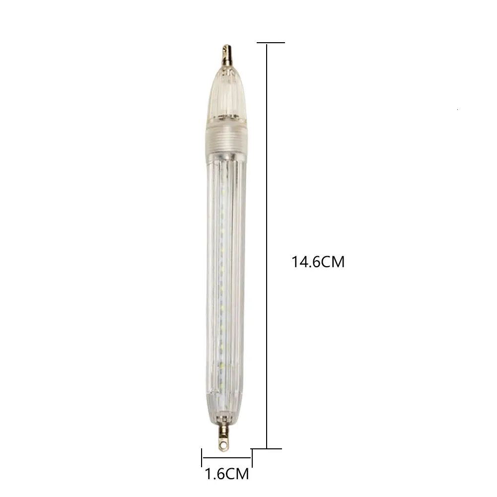 Mini Fishing Lure Light, an LED Night Float Lightstick for Gathering Bait and with a Luminous Effect.