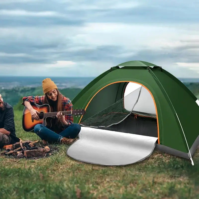 Camping Outdoor Pop Up Tent Automatic Pop Up Camping Tent Windproof 2-3 People Automatic Camping Tent for Camping Adventures