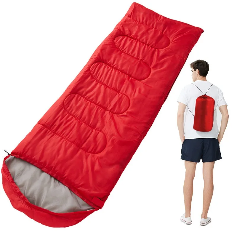 Ultralight and Portable Sleeping Bag with a Warm Envelope, a Hiking Supply for Backpacking, Outdoor Travel and Camping.