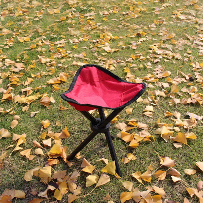 Outdoor Portable Folding Chair and Small Stool, a Folding Stool that can be Used as a Fishing and Beach Chair.