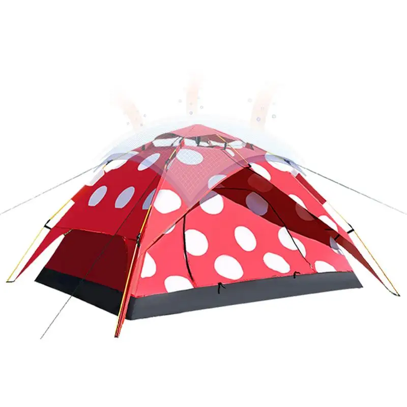 Kids Camping Tent Portable Automatic Folding Camp Tent Large Tent For Camping Thickening Spacious Kids Outdoor Tent Comfortable