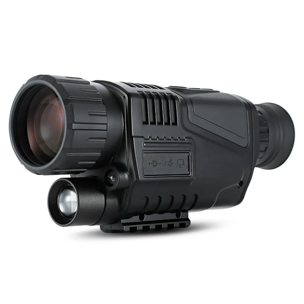 Digital Infrared Night Vision Monocular Camera with Camcorder Function and Telescope, Also a Video Recorder.