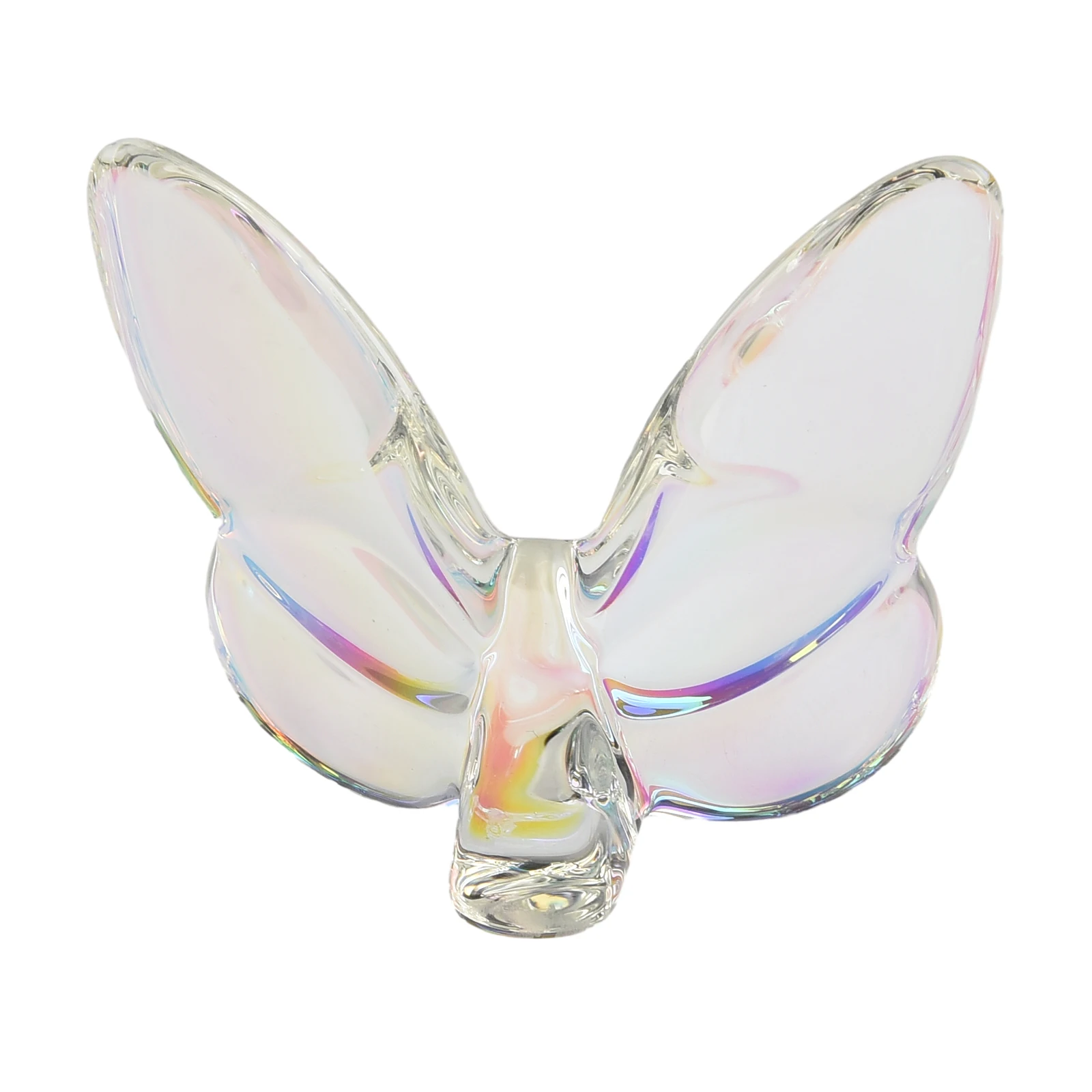 Transparent Crystal Butterfly Ornaments: Creative Wedding Gift, Glass Crystal Butterfly Decoration