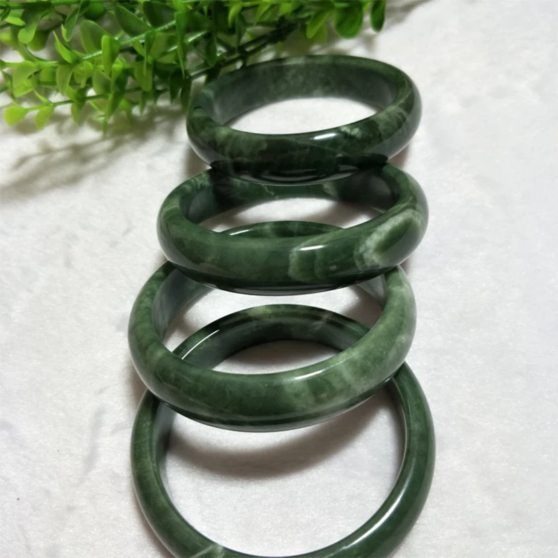 Natural Emerald Oil Cyan Jade Bracelet: Original Certified Women's Accessory