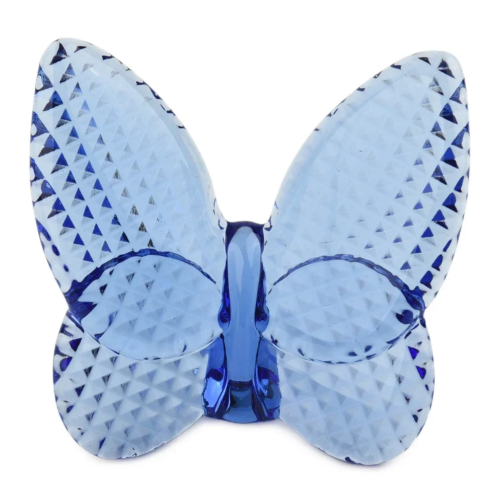 Clear Butterfly Ornaments: Nordic Style, Creative Wedding Favors, Crystal Good Luck Symbols