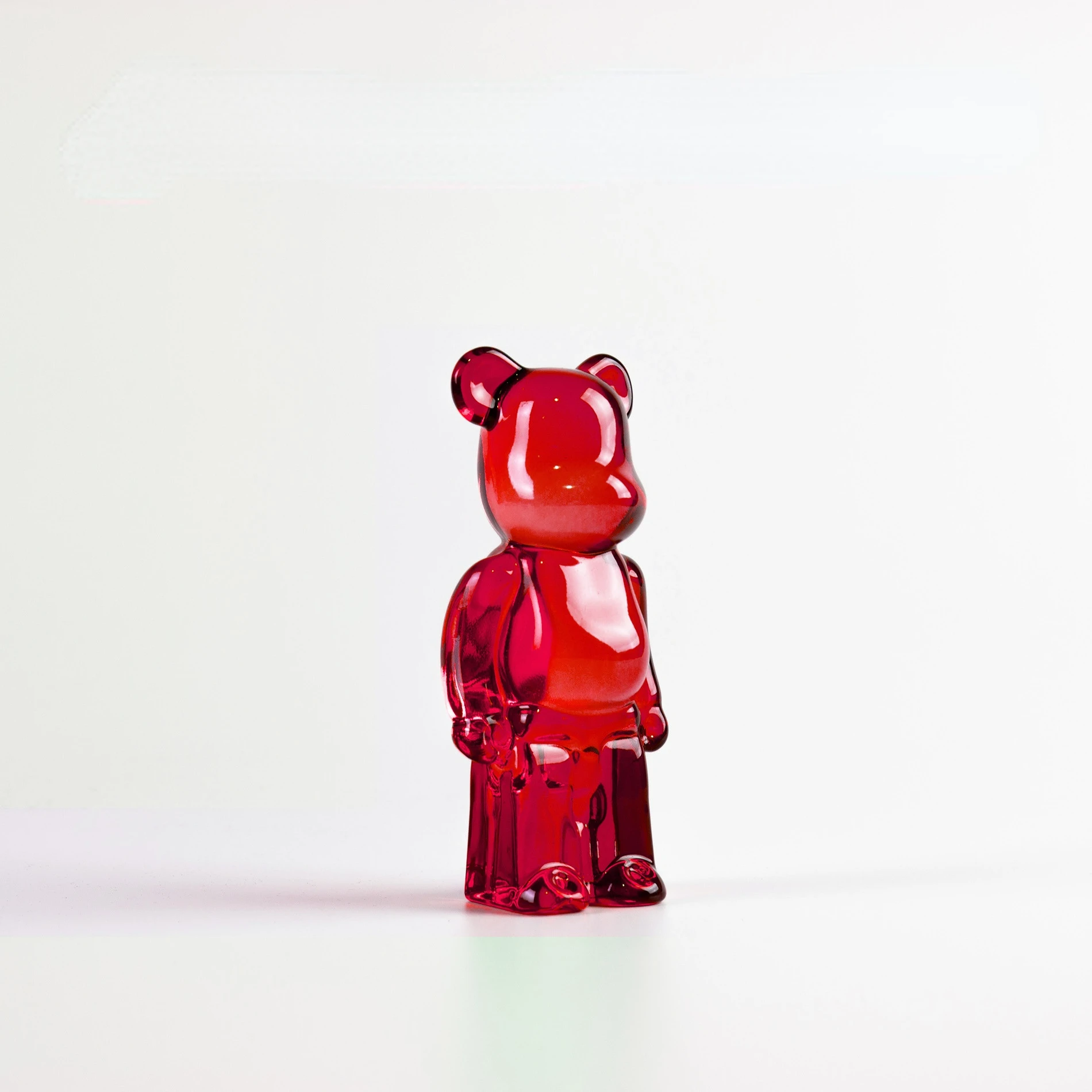 Crystal Glass Violent Bear Ornament: Tide Playing ...