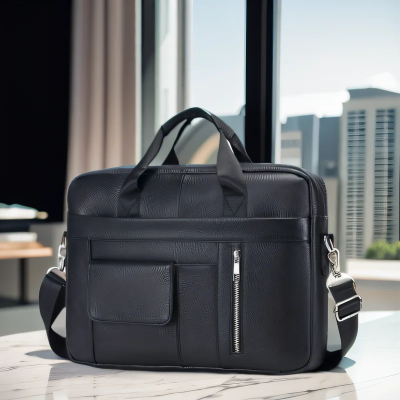 Briefcase Men Laptop Large Capacity Business Teacher Executive Briefcase Man Office Working Tote Bag