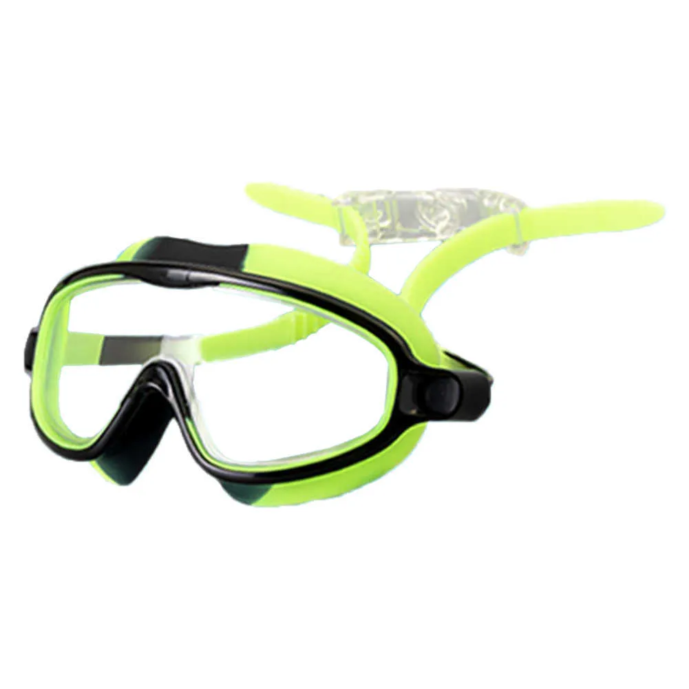 Goggles Children Sealed Swim Glasses Waterproof Si...