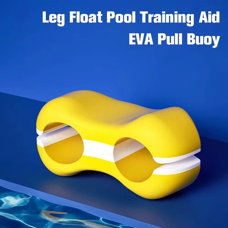 New Unisex Swimming Tool for Adult Beginners, the Pull Buoy Leg Floating Swimming Training Aid that Also Functions as a Swim Trainer Kickboard and Ankle Buoy.