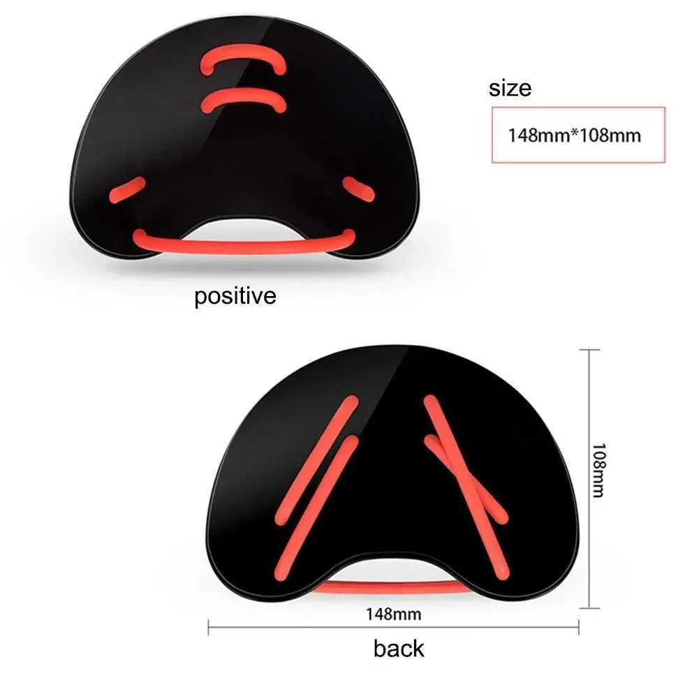 Professional Water Sports Accessories such as Silicone Swimming Paddles for Training, Hand Webbed Gloves, Pad Fins and Flippers, Suitable for Both Adults and Children.