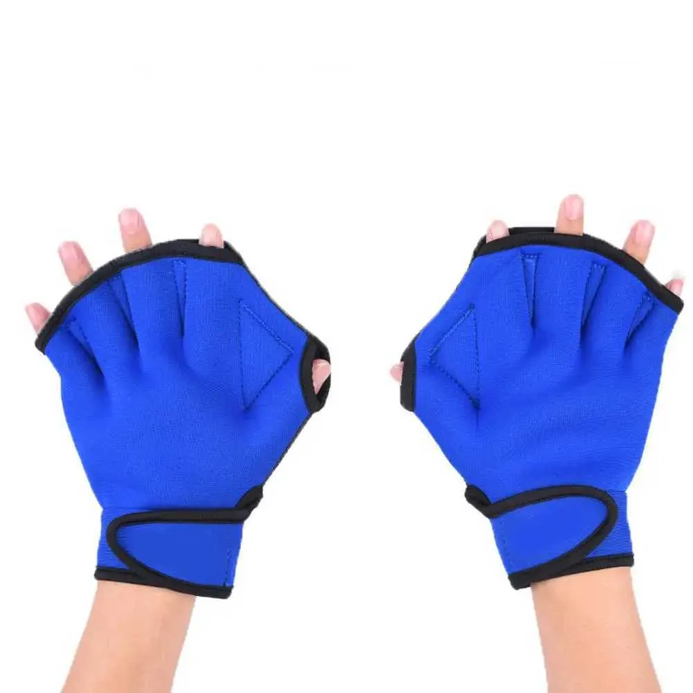 1 Pair Swimming Gloves Aquatic ...