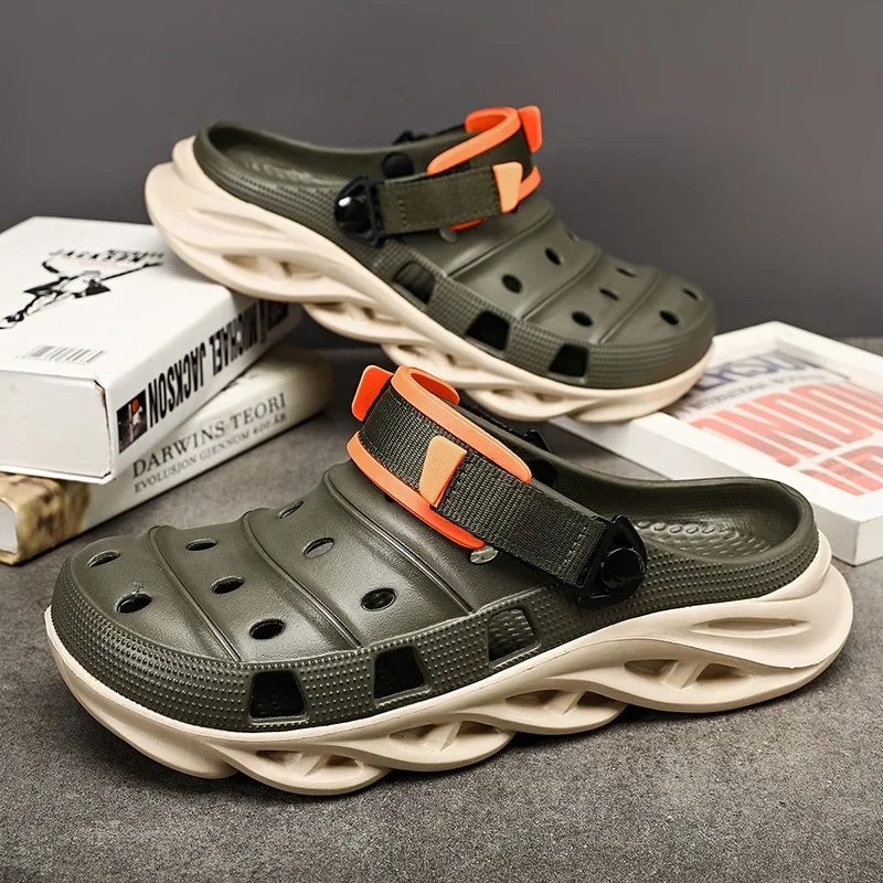 Summer Thick Bottom Patchwork Fashion ...