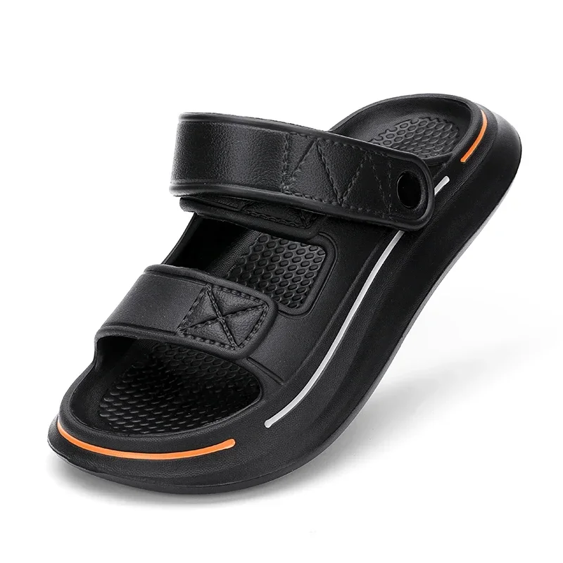 Men Slippers EVA Soft-soled Platform Slides Casual Beach Shoes Men Indoor Outdoor Flip Flops