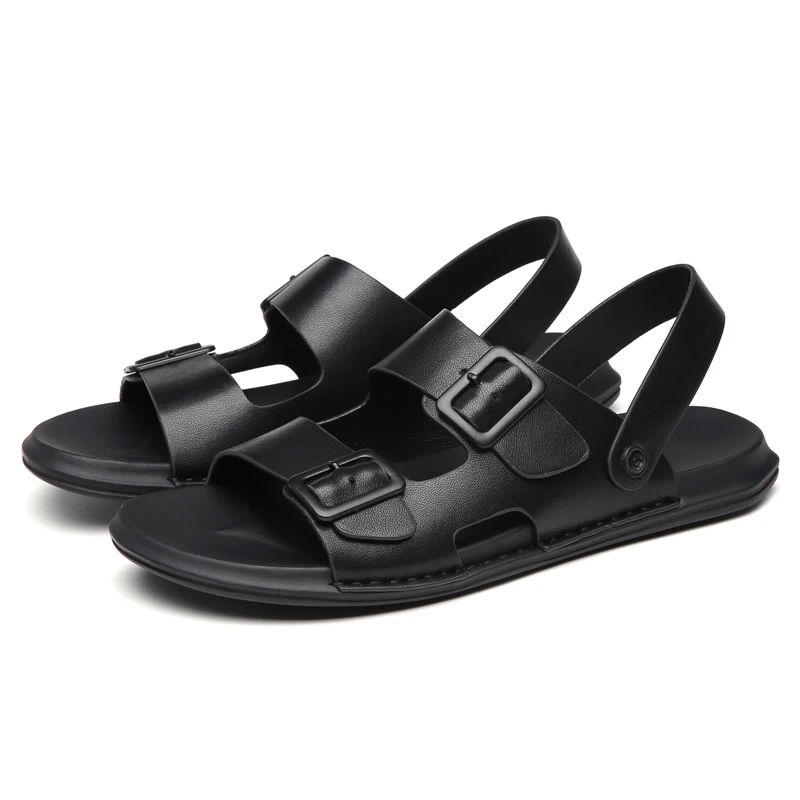 Summer Sandals Men Genuine Leather ...