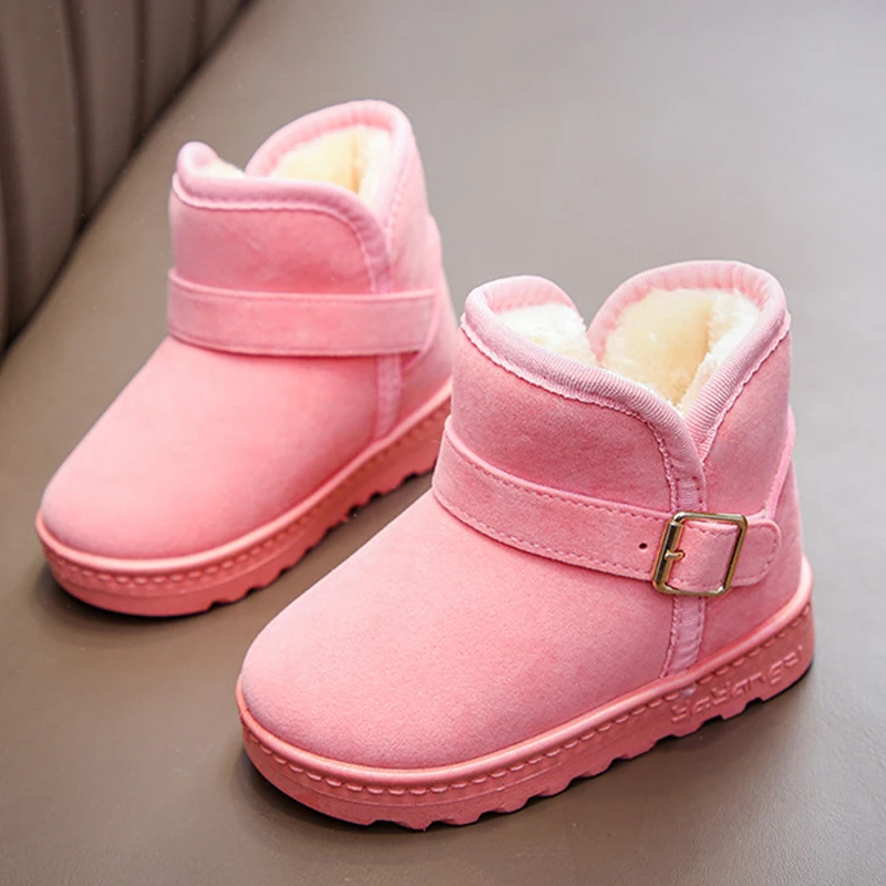 Casual Shoes Girl Boots In Winter Cotton Plane Waterproof Shoes