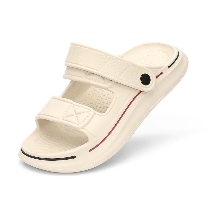 Men Slippers EVA Soft-soled Platform Slides Casual Beach Shoes Men Indoor Outdoor Flip Flops