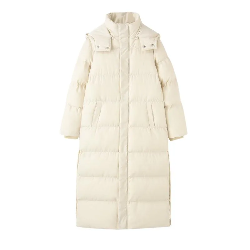 Parka Coat Extra Maxi Long Winter Down Jacket Wome...