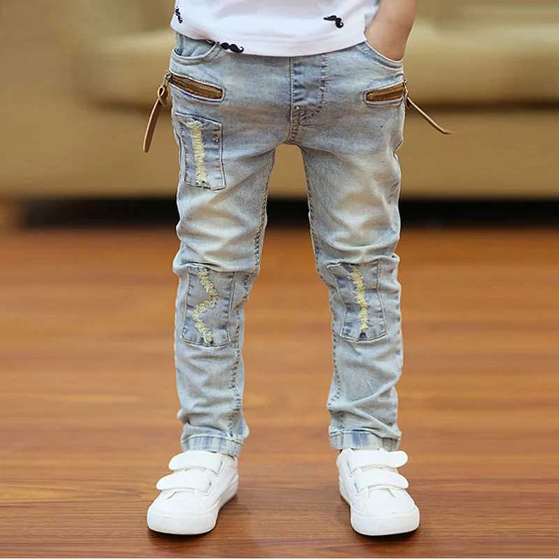 Boys Clothes Slim Straight Jeans Classic ...