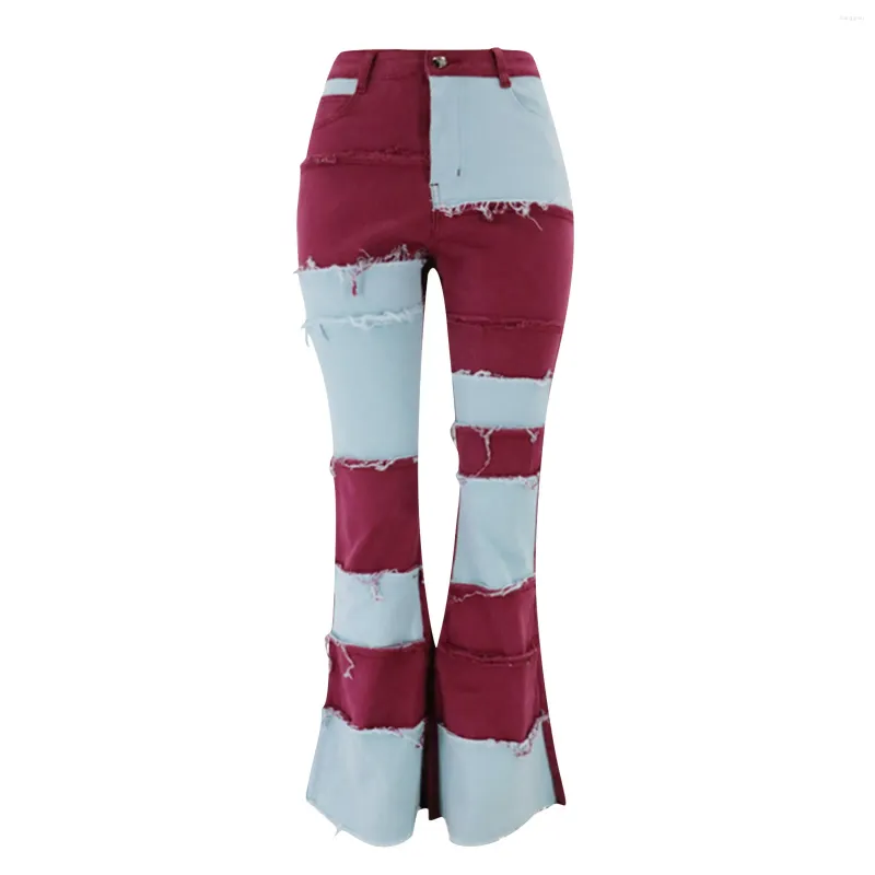 Women's Jeans Women Pants Trumpet Ripped ...