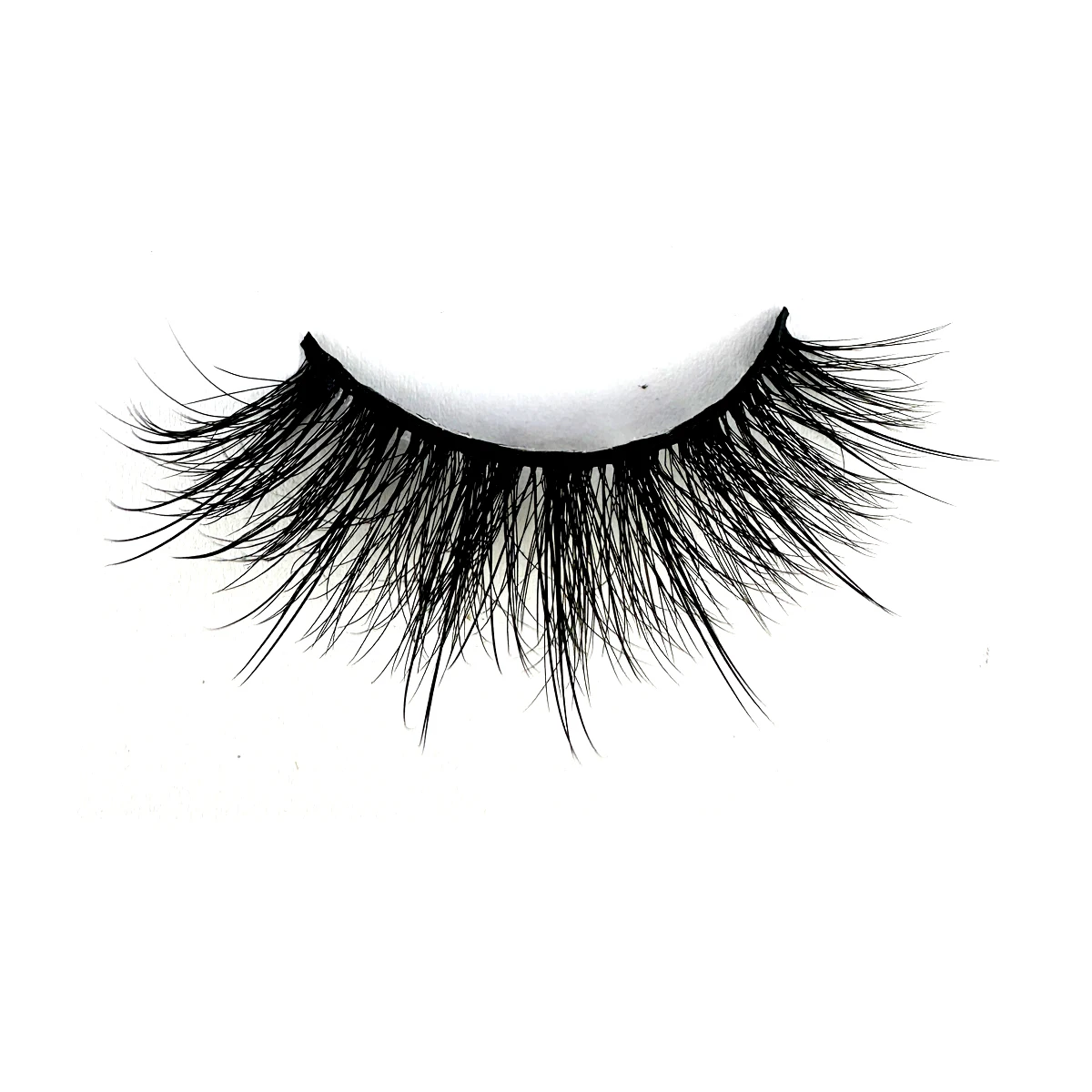 False Eyelashes 5D Fluffy Faux Mink Lashes Wispy Fairy Cat Eye Spiky Strip Extension Natural Volume Fake