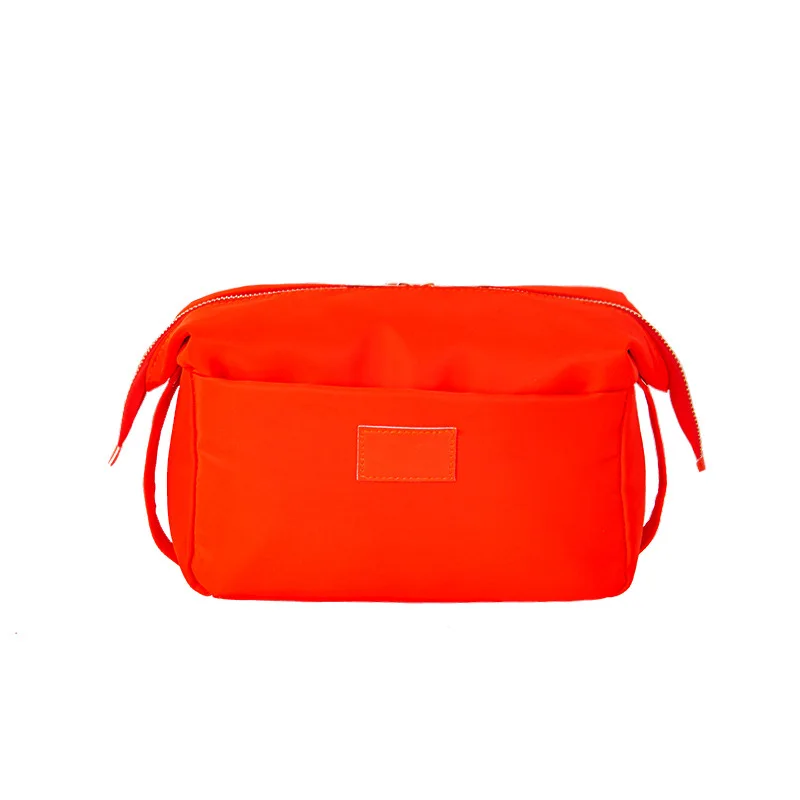 Cosmetic Bag Waterproof Nylon Pouch Zipper Toiletry Makeup Bag