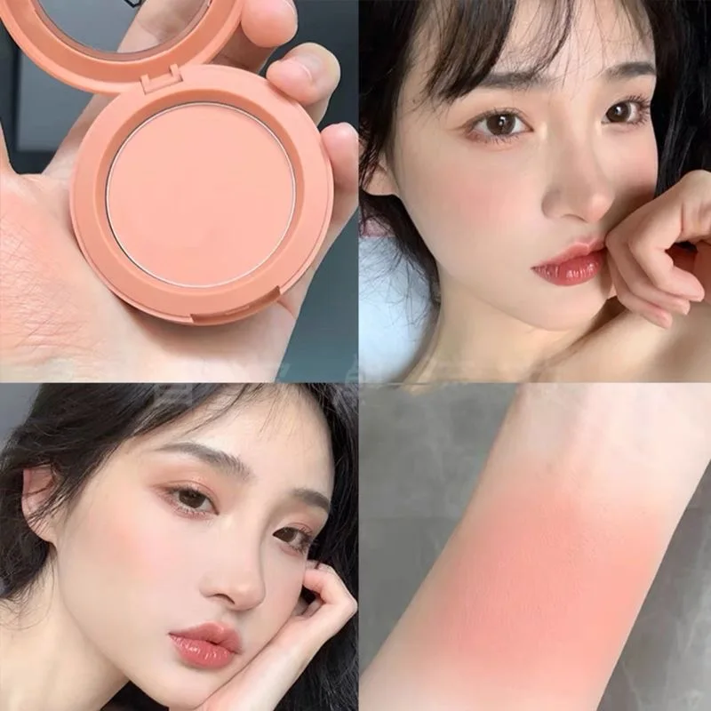 Matte Blush Natural Brightening Long-Lasting Setting Powder Blush