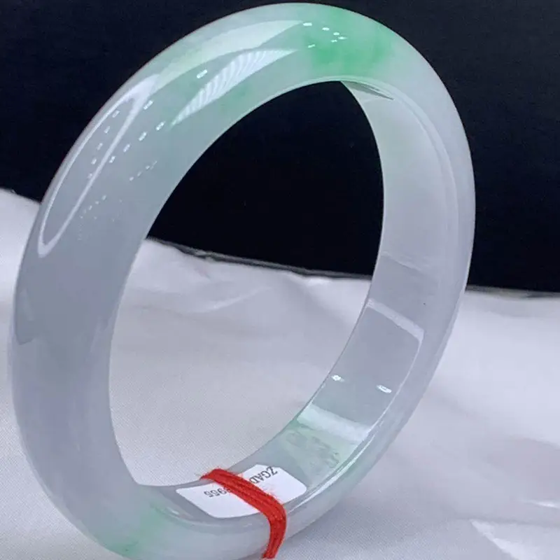 Natural Jade a Goods Mine Timber Positive Ring Bracelet Holiday Gift