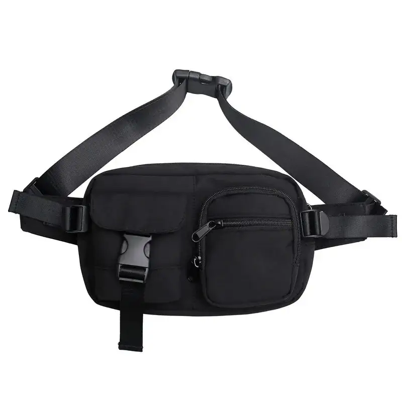 Minimalist Waist Bag, Multiple Men's Pockets, Large And Beautiful Chest Bag, Cross Wallet With Multiple Phone Pockets