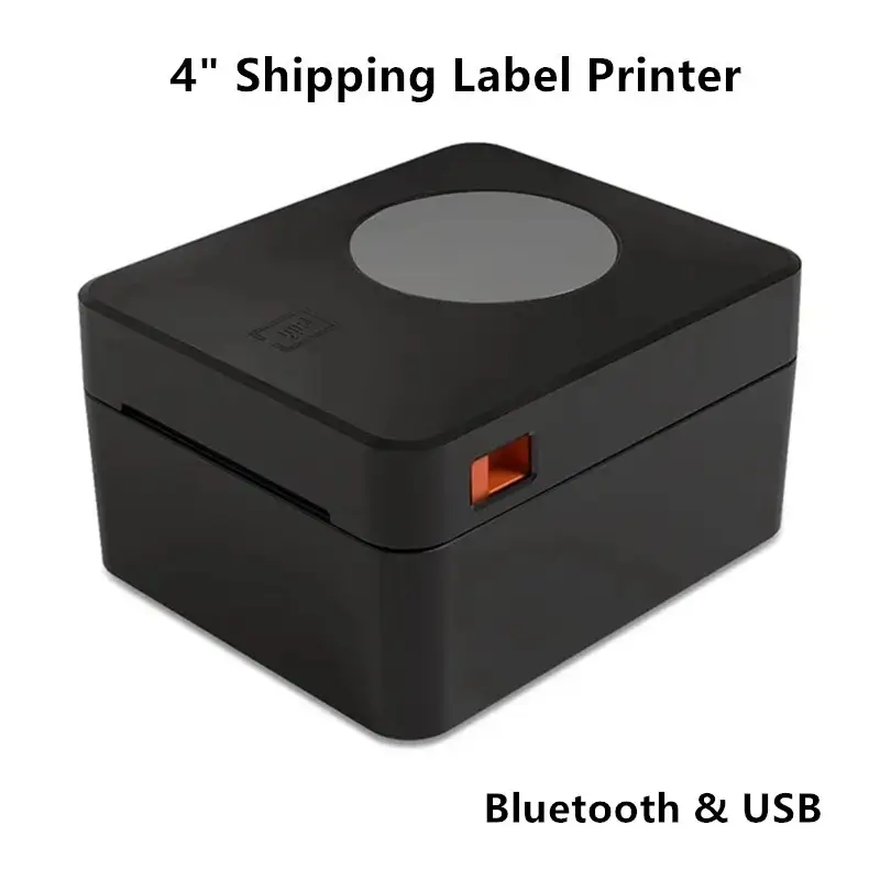Shipping Label Printer Express Waybill Package Product Price Barcode Sticker Usb Bluetooth 4 Inch Thermal Printer 160mm/s